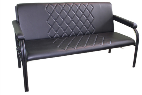 Офисный диван "Сириус Ромб " 3х местный