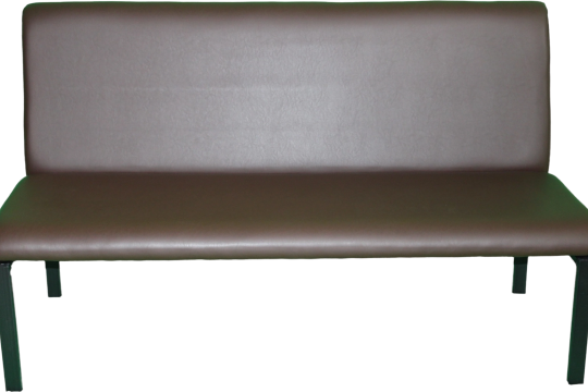 Офисный диван "Сириус Гладкий" 3х местный без подлокотников